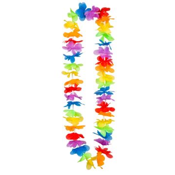 Collier de fleurs - Hawaii multicolore