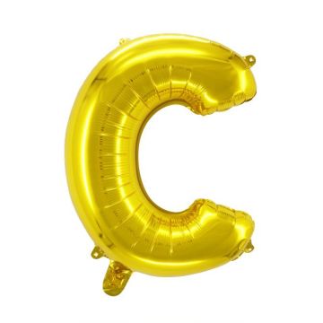 Folienballon Buchstaben C Gold 80cm
