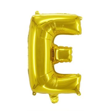 Folienballon Buchstaben E Gold 40cm