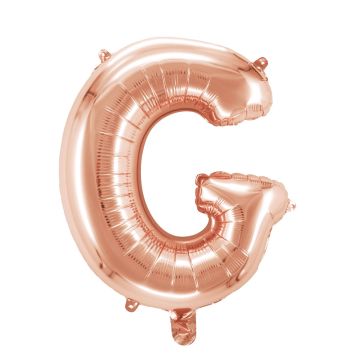 Balloon Letter Alu 40cm Copper - G