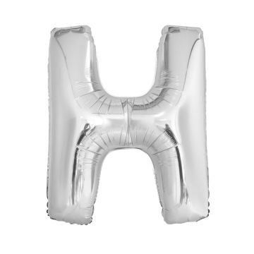 Alu Balloon 80cm Silver - H