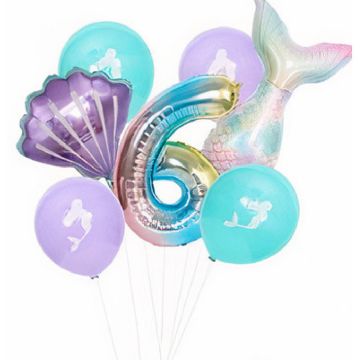 Balloon set - Mermaid - 6