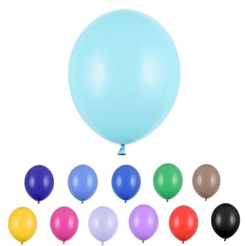 Pastel balloons 12cm (100pcs)