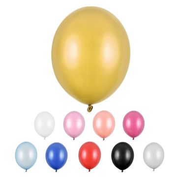Metallic Balloons 12cm (100pcs)