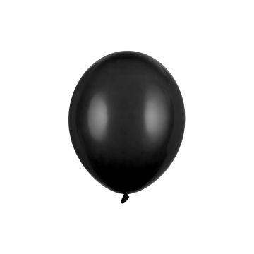 Luftballons Schwarz Pastell 30cm (50St.)