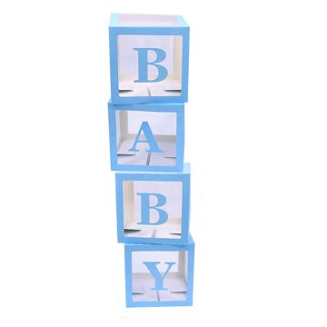 Boites BABY (4pcs) - Bleu