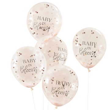 Ballons Baby In Bloom (5pcs)