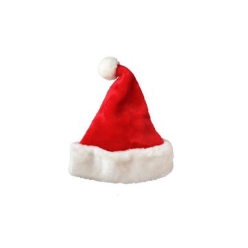 Santa hat with fur