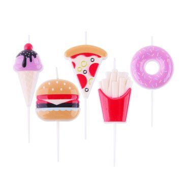 Candles - Party Food (5pcs)