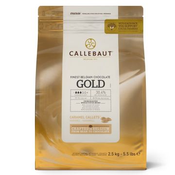 Callebaut Schokolade Gold - 2.5kg