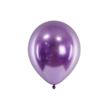 Lila Luftballons - 12cm (50 Stück)