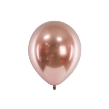 Luftballons Rosegold Perlmutt 30cm (10St.)