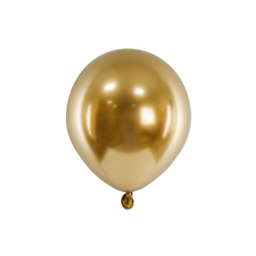 Golden balloons 12cm