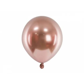Rosegold Pearly Balloons 12cm