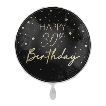 Ballon Alu - Happy Birthday 30 Ans