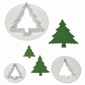 Cookie cutters - Fir trees (3pcs)