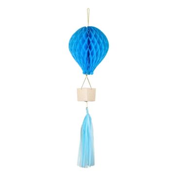 Wabe - Blauer Heißluftballon