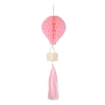 Wabe - Heißluftballon rosa - 90cm