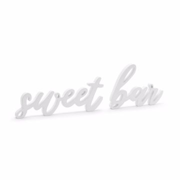 Holzbuchstabe Sweet Bar