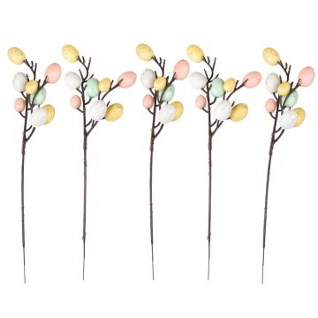 Branches with Easter eggs (5pcs)