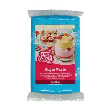 Pâte à sucre FunCakes - Sea Blue - 250gr