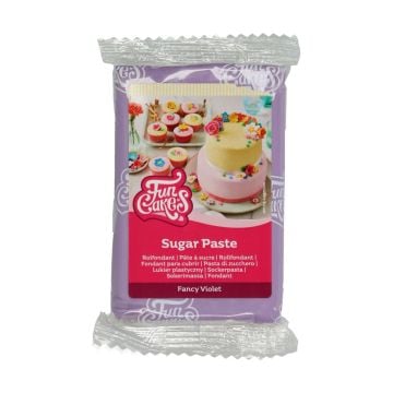 Pâte à sucre FunCakes - Fancy violet 250g