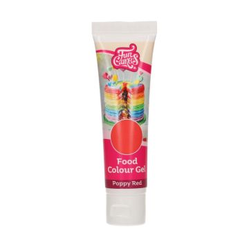 Gel Colorant Alimentaire Poppy Red 30 g