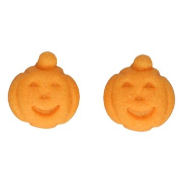 Sugar decorations - Pumpkins (12pcs)