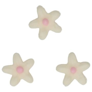 Décorations en Sucre - Chrysanthèmes Blanc (30 pièces)