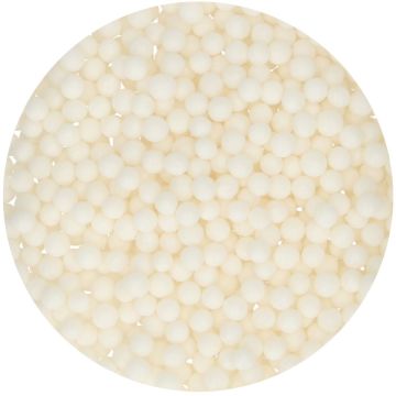 Perles souples - Blanc