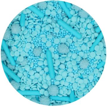 Confettis en sucre - Medley Bleu Clair