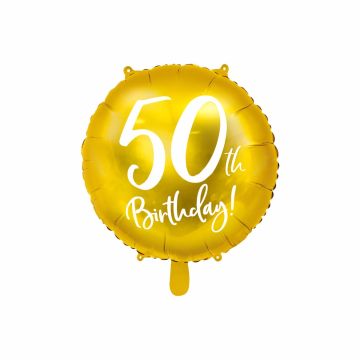 50 Years Gold Ball - 45cm