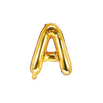 Balloon Letter Alu 35cm Gold - A