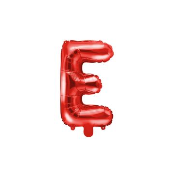 Balloon Letter Alu 35cm Red - E