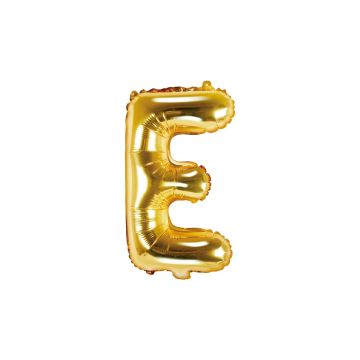 Balloon Letter Alu 35cm Gold - E