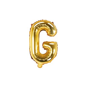 Balloon Letter Alu 35cm Gold - G