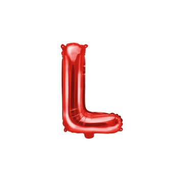 Balloon Letter Alu 35cm Red - L