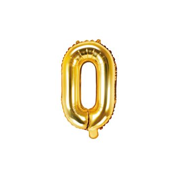 Balloon Letter Alu 35cm Gold - O