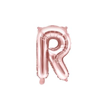 Balloon Letter Alu 35cm Rosegold - R