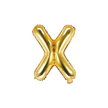 Balloon Letter Alu 35cm Gold - X