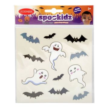 Face stickers - Ghosts and Bats