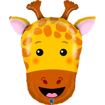 Alu balloon - Giraffe head (74cm)