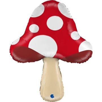 Ballon alu - Champignon (66cm)