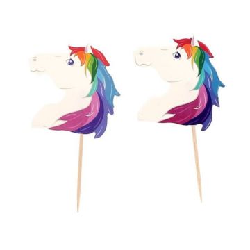 Cake Topper - Rainbow Unicorn