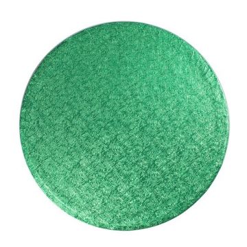 Green Round Tray 20x20cm (12mm)