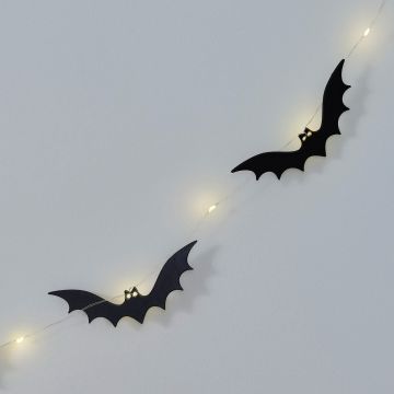 Bat garland with LED