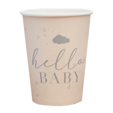 Hello Baby cups (8pcs)