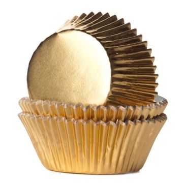 Cupcake-Förmchen - Gold (24 Stk.)