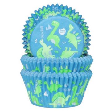 Cupcake-Kisten - Dinosaurier (50 Stück)