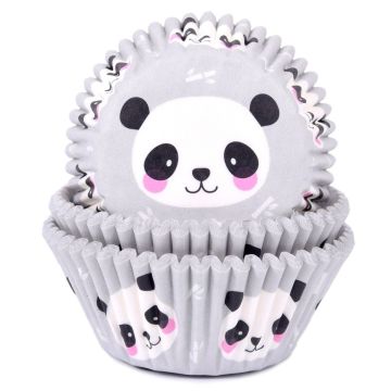 Cupcake-Kisten - Panda (50 Stück)